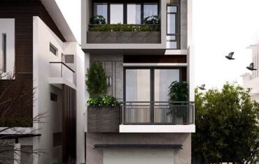 thiết kế nhà 40m2 3 phòng ngủ