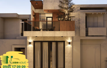 thiết kế nhà 4x15m 1 trệt 1 lầu 3 phòng ngủ